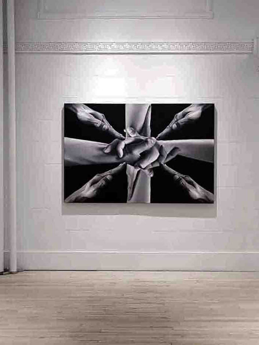 Exhibition hall at Leroyer Gallery