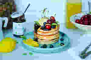 pancake senza zucchero alla frutta brunch buonbrunch ricetta