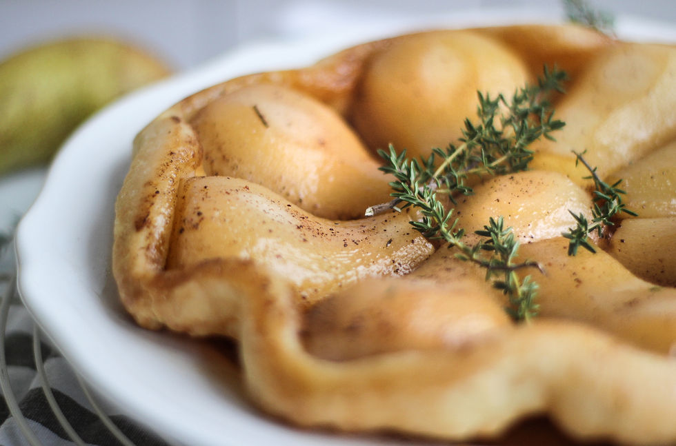 tarte tatin versione con pere ricetta