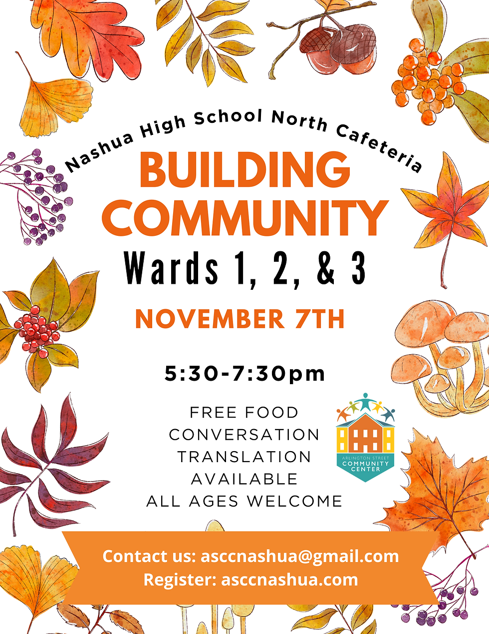 Contact us: asccnashua@gmail.com or register with this link: https://forms.gle/UwdTgw3TbJcQrjwx7