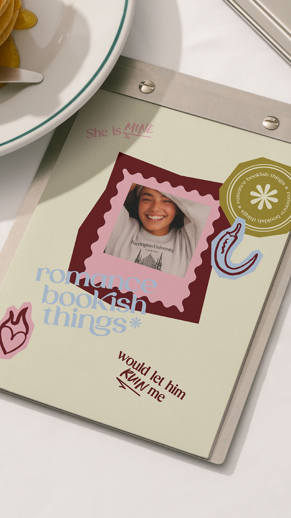 Romance Bookish things grafische mockup