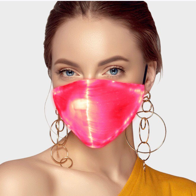 Thumbnail: Led Light Up Glow Super Cool  Mask