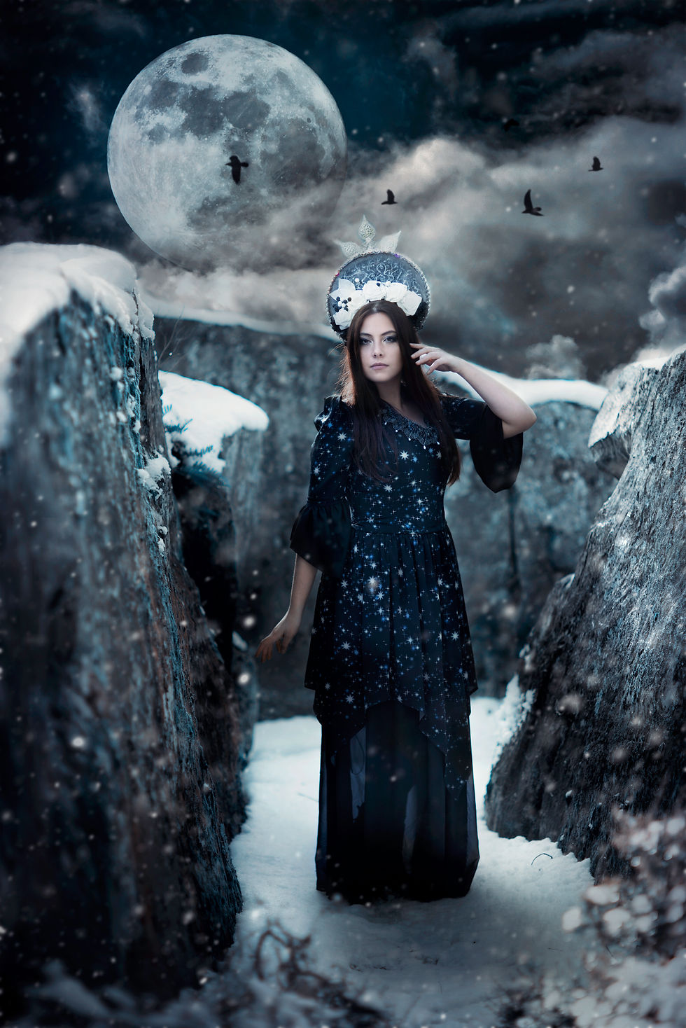 Thumbnail: Robe Hiver étoilé