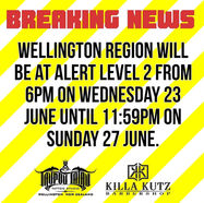 Breaking News - Wellington Covid Level Change