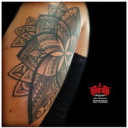 Samoan Mandala tattoo by Tuigamala Andy
