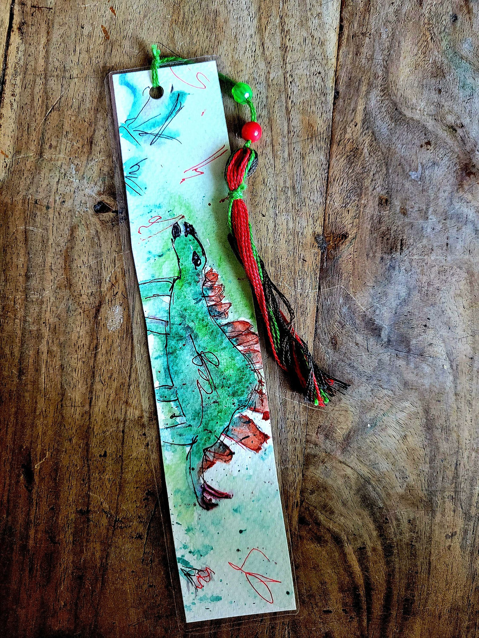 Thumbnail: Dinosaur bookmark
