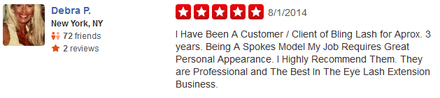 eyelash extensions review nyc