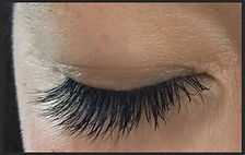Real mink natural eyelash extensions