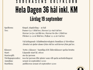 Klubbmästerskap & Hela Dagen