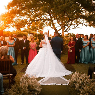 Casamento ao ar livre