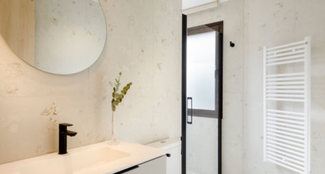 Baño de apartamento CiMa by Bevalle en Panticosa