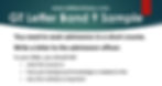 You Need to Seek Admission in a Short Course - GT Letter Samples