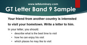 Your Friend from Another Country is Interested to Visit Your Hometown - GT Letter Samples