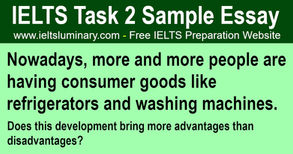 Nowadays More and More People Are Having Consumer Goods - IELTS Task 2 Band 9 Sample Essay