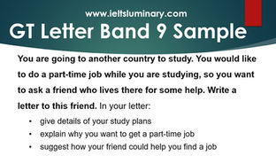 Doing a Part-Time Job While You are Studying in Another Country, Asking a Friend for Some Help - GT Letter Samples