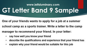 Recommending a Friend Who Wants to Apply for a Job at a Summer School Camp as a Sports Trainer - GT Letter Samples