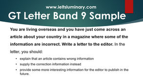 You are Living Overseas and have Come across an Article about Your Country - GT Letter Samples