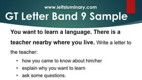 You Want to Learn a Language, and there is a Teacher Nearby Where You Live - GT Letter Samples