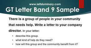 There is a Group of People in Your Community that Needs Help - GT Letter Samples 