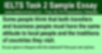 Both Travellers and Business People Must Have the Same Attitude to Local People - IELTS Task 2 Band 9 Sample Essay