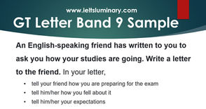 Letter to an English-speaking Friend Sharing How Your Studies are Going - GT Letter Sample