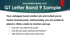 Your Colleague Found another Job and Invited You to His/Her Farewell Party - GT Letter Samples