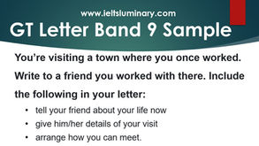 Letter on Visiting a Town Where You Once Worked - GT Letter Sample