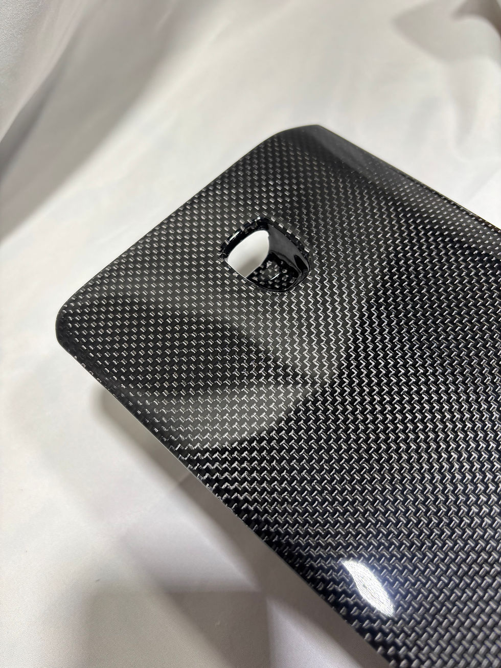 Thumbnail: Fuse Box Cover in Carbon Fiber