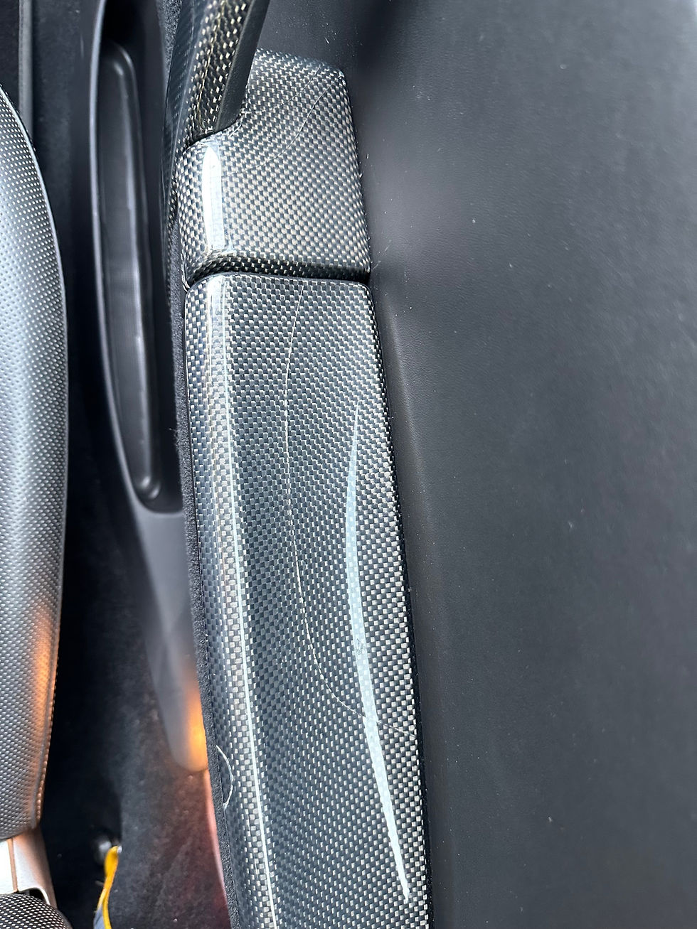 Thumbnail: Porsche 997 Interior Carbon Fiber Restoration