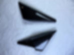 Thumbnail: Door Mirror Trim Triangle pair in Carbon Fiber