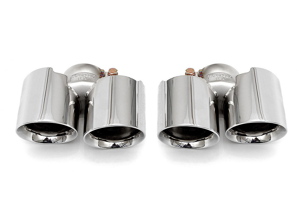 Fabspeed Porsche 997.2 Carrera Deluxe Quad-Style Tips