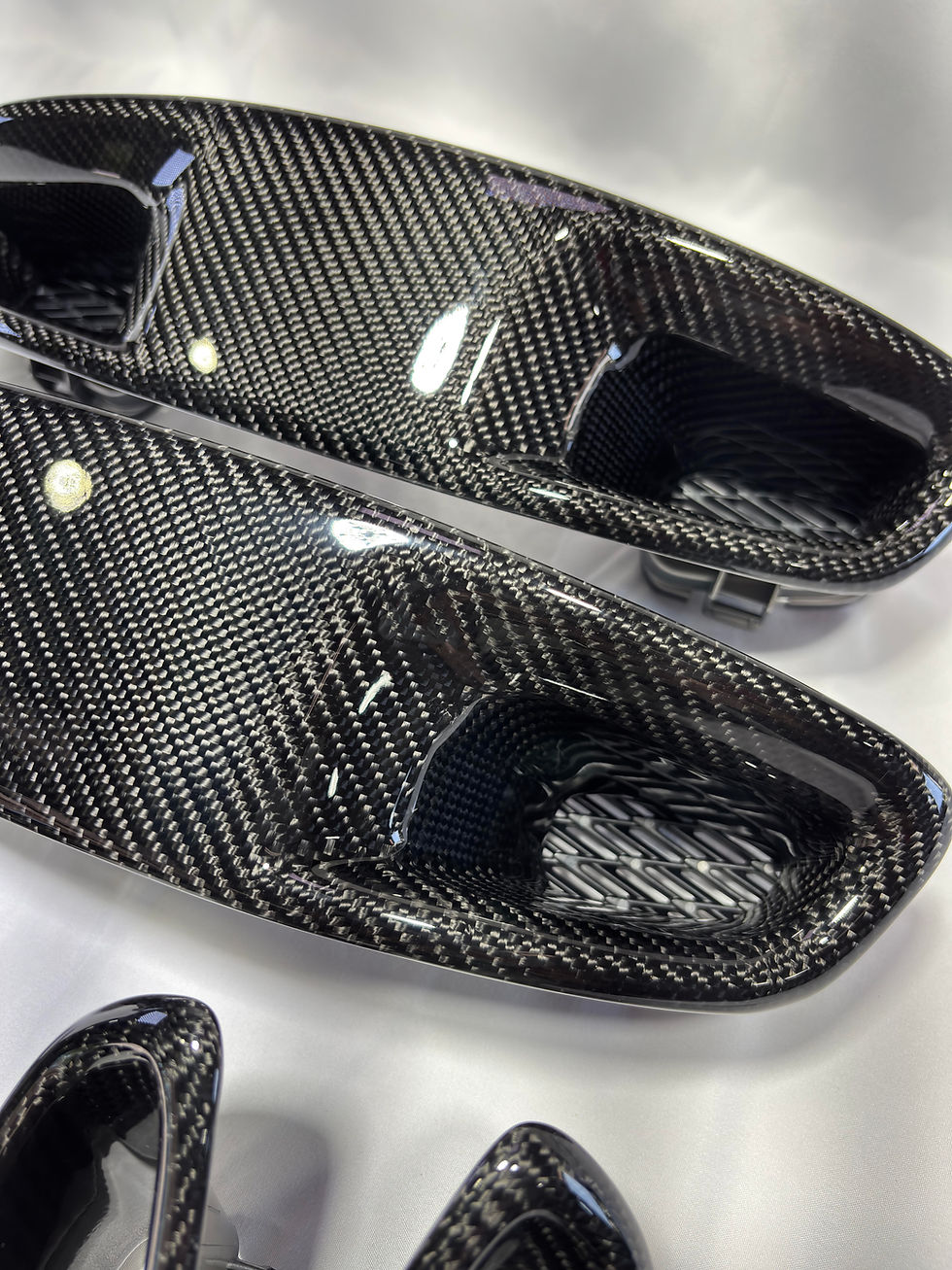 Thumbnail: Lexus GS F, RC F Sport Seat Guides in Carbon Fiber