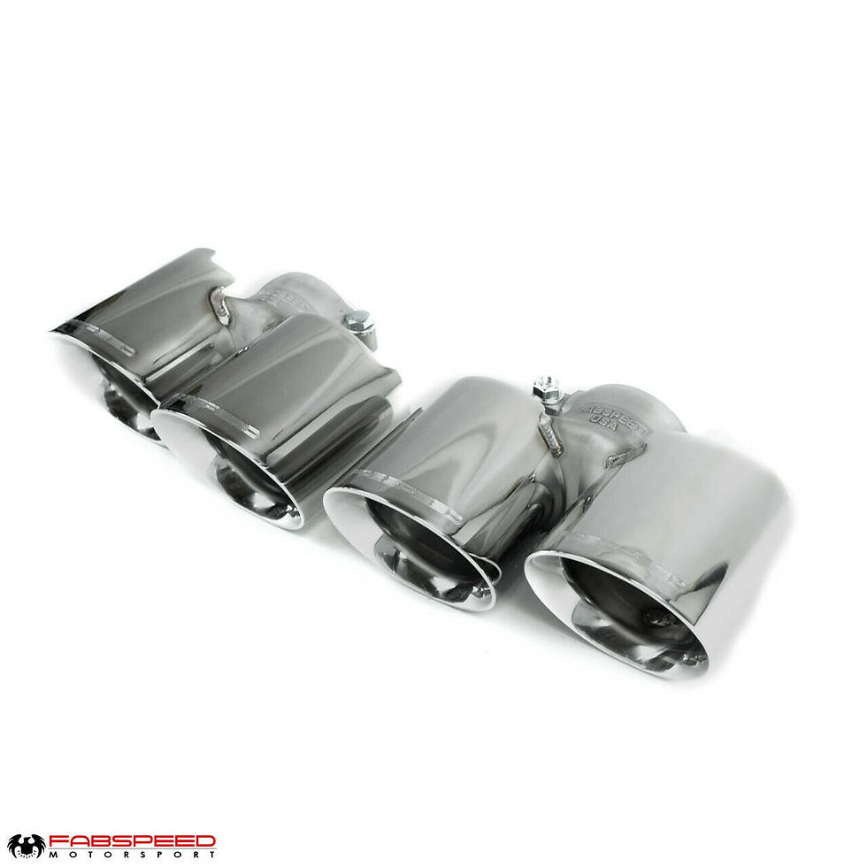 Thumbnail: Fabspeed Porsche 997.2 Turbo Deluxe Quad Style Tips