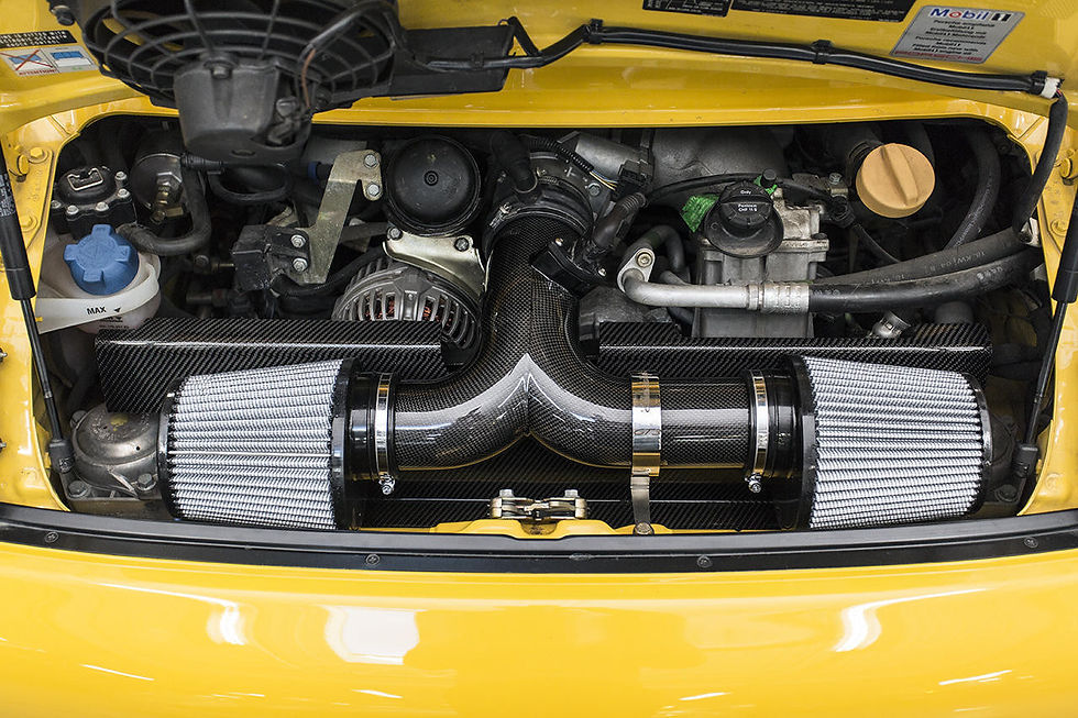 Fabspeed Porsche 996 GT3 Carbon Fiber Competition Air Intake