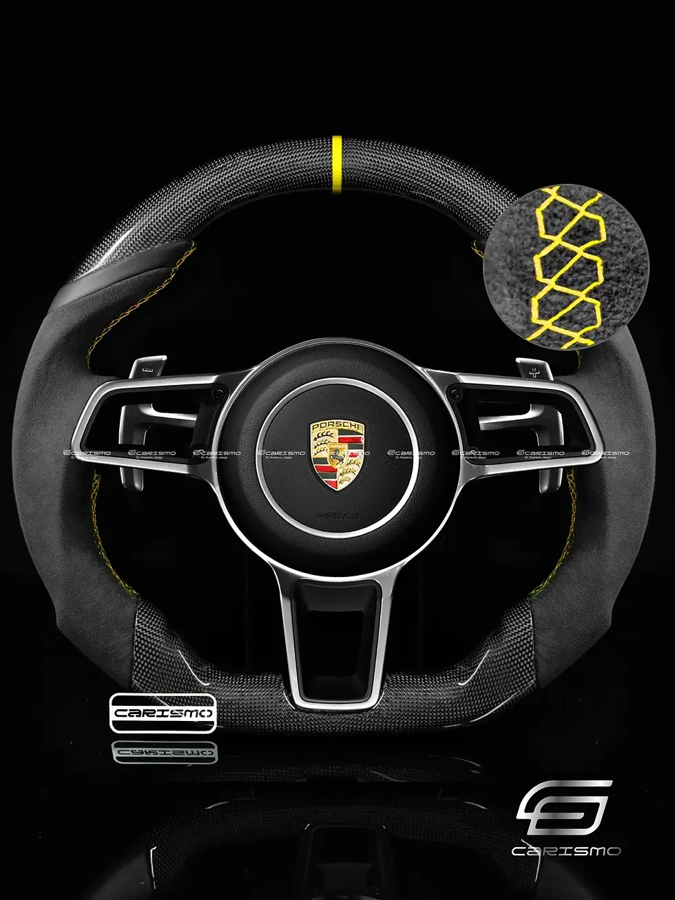 Thumbnail: Porsche 991.2 Style Carbon Sport Steering Wheel