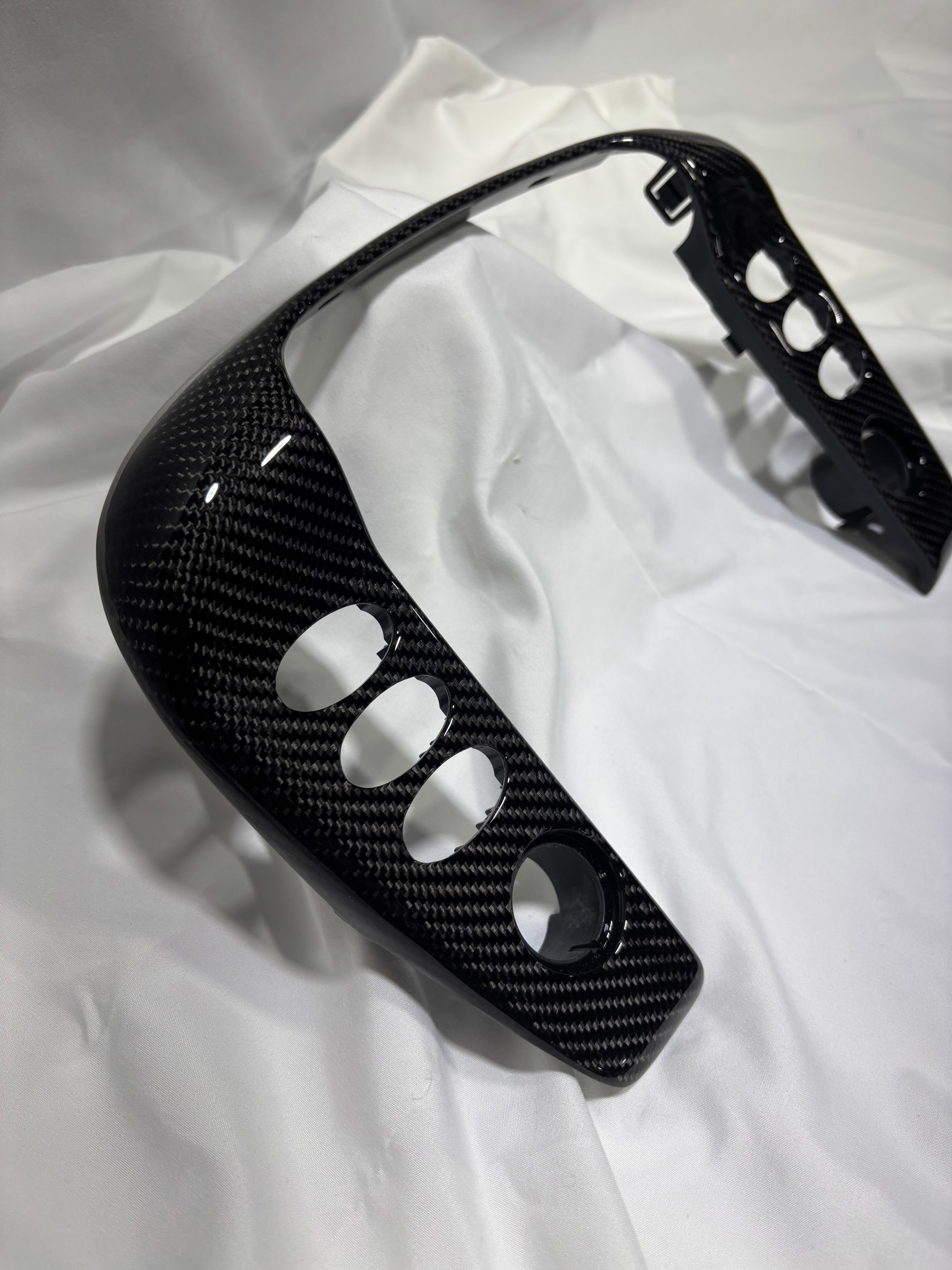 Porsche 996 Carbon Fiber Radio Trim