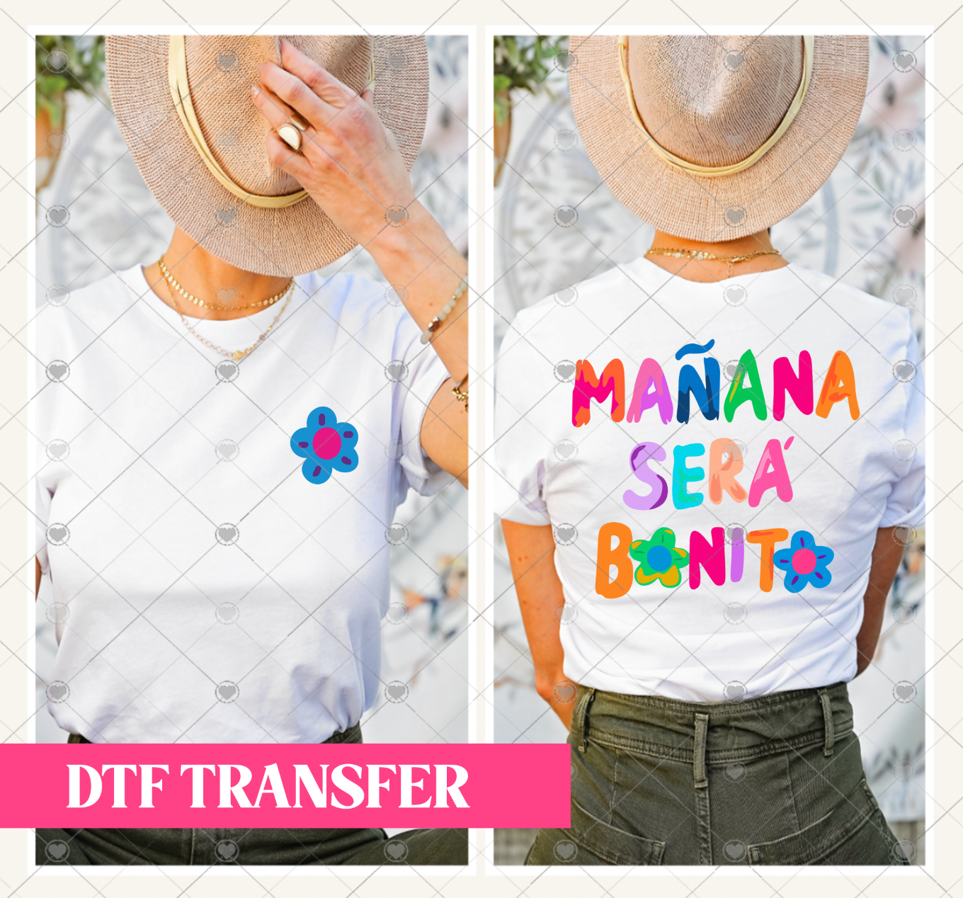 Mañana Sera Bonito Full Color DTF Transfer