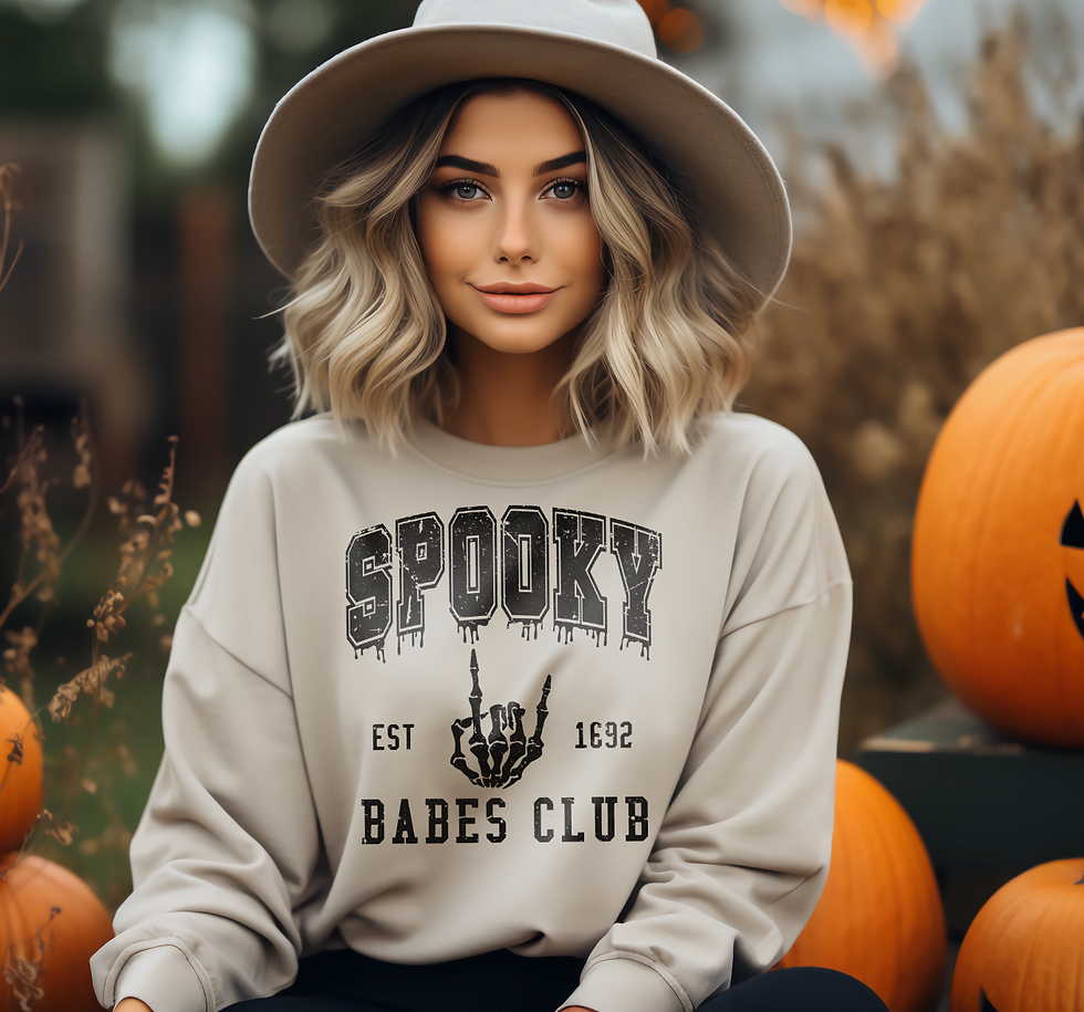 Spooky Babes Club DTF Transfer