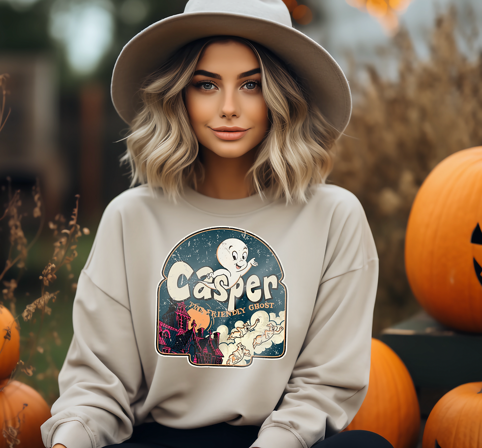 The Friendly Ghost DTF Transfer