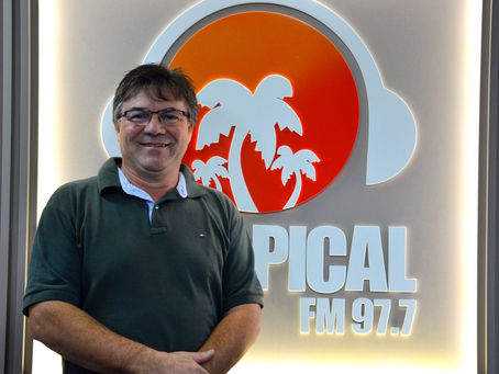 Vice-prefeito de Caxambu do Sul concede entrevista à Tropical FM