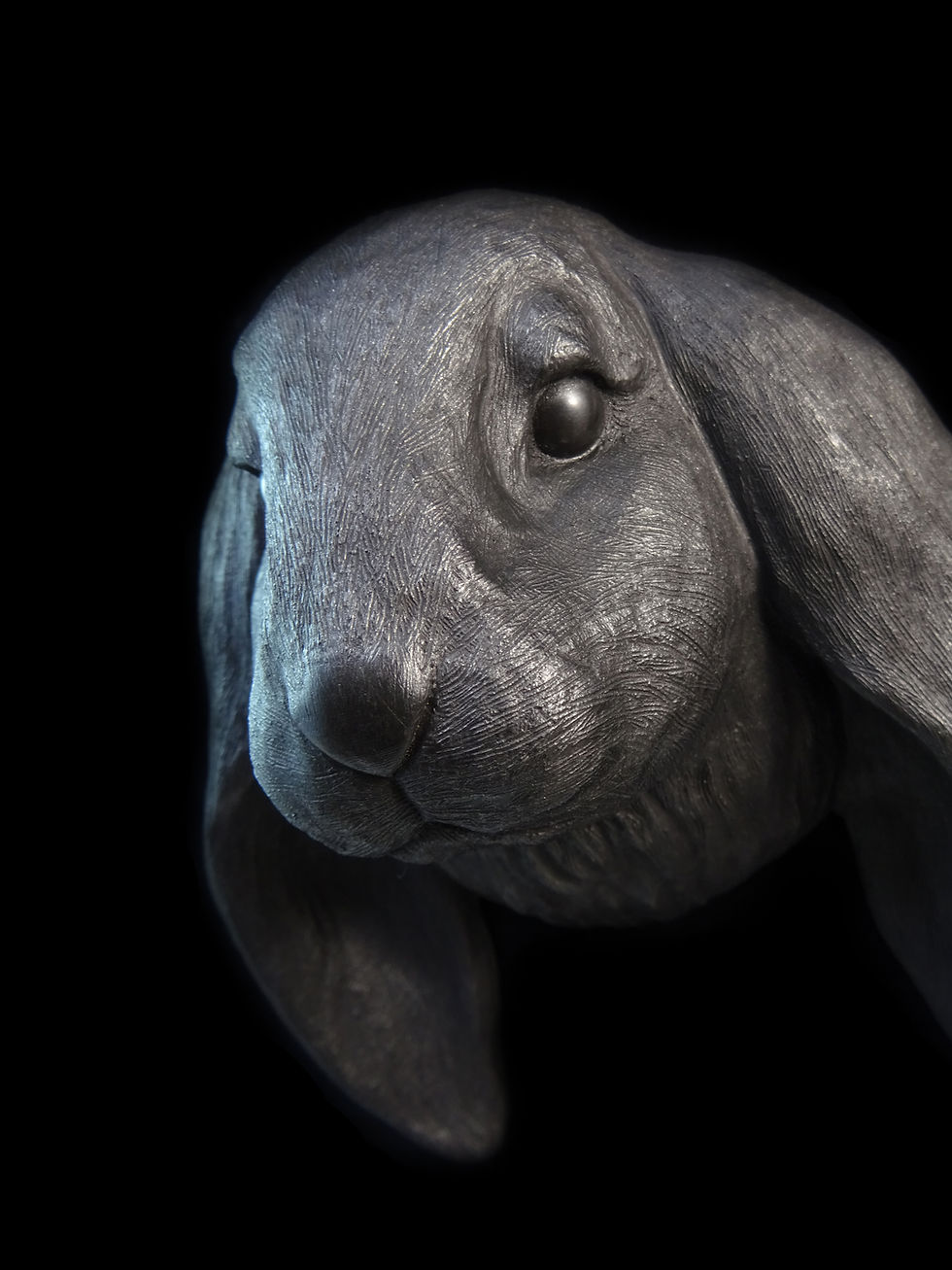 Thumbnail: Mini Lop Bunny Sculpture