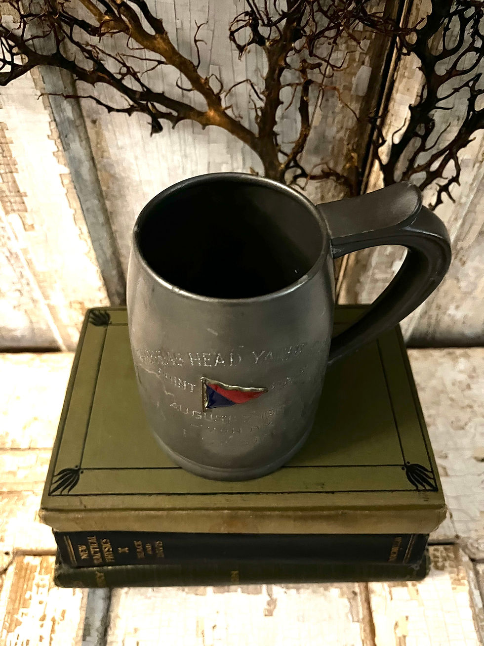 Thumbnail: Antique Yacht Club Trophy Mug