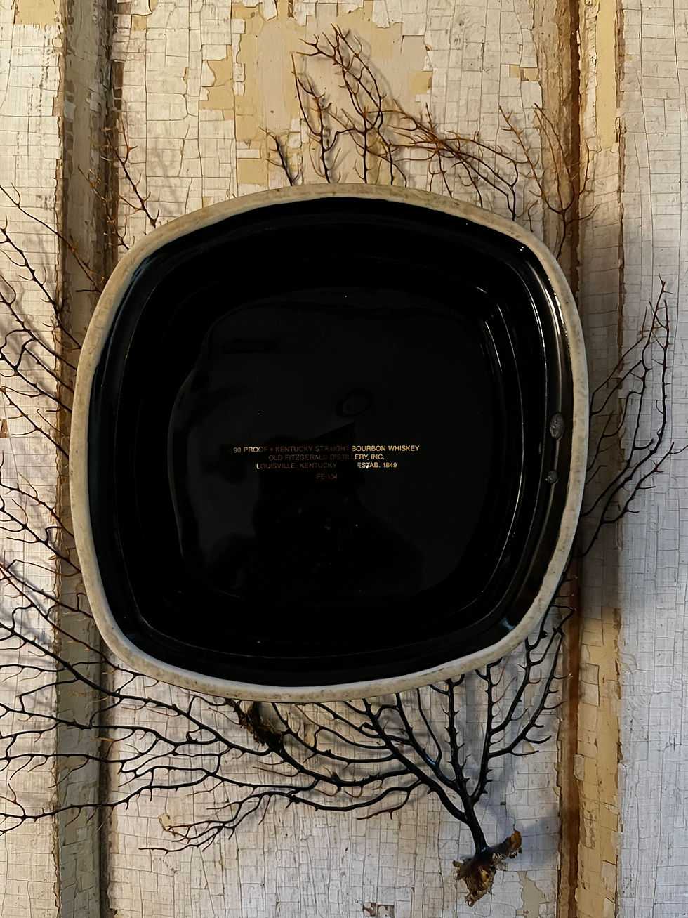 Thumbnail: Vintage Ceramic Smirnoff Silver Ashtry