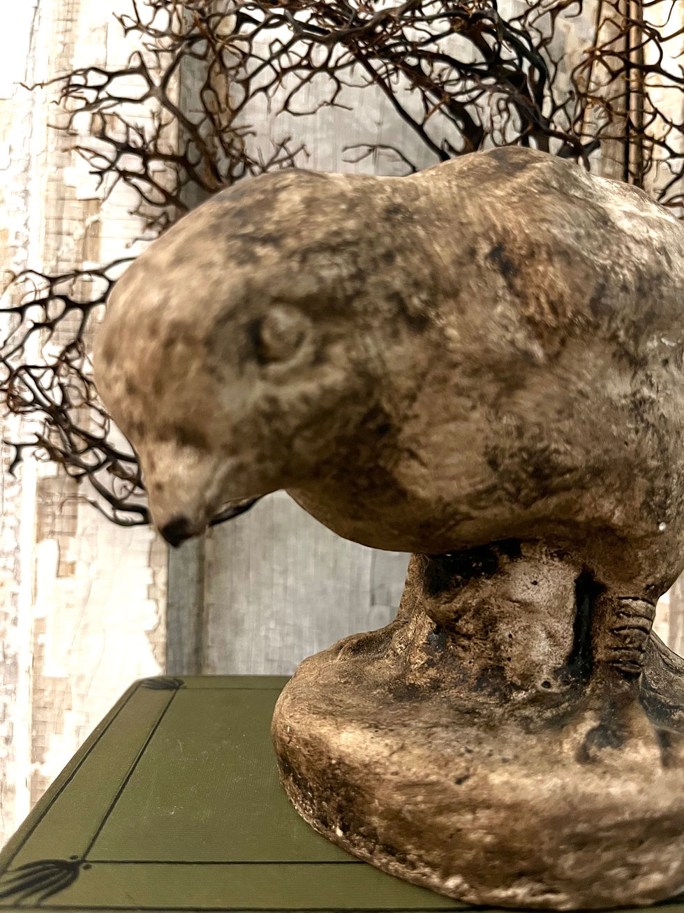 Thumbnail: Vintage Clay Bird
