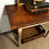 Thumbnail: Antique Farmhouse Style Table with Worn Creamy Painted Base