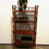 Thumbnail: Antique Bamboo Etagere with Stained Wood Shelves