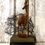 Thumbnail: Vintage Brown Wooden Roe Deer