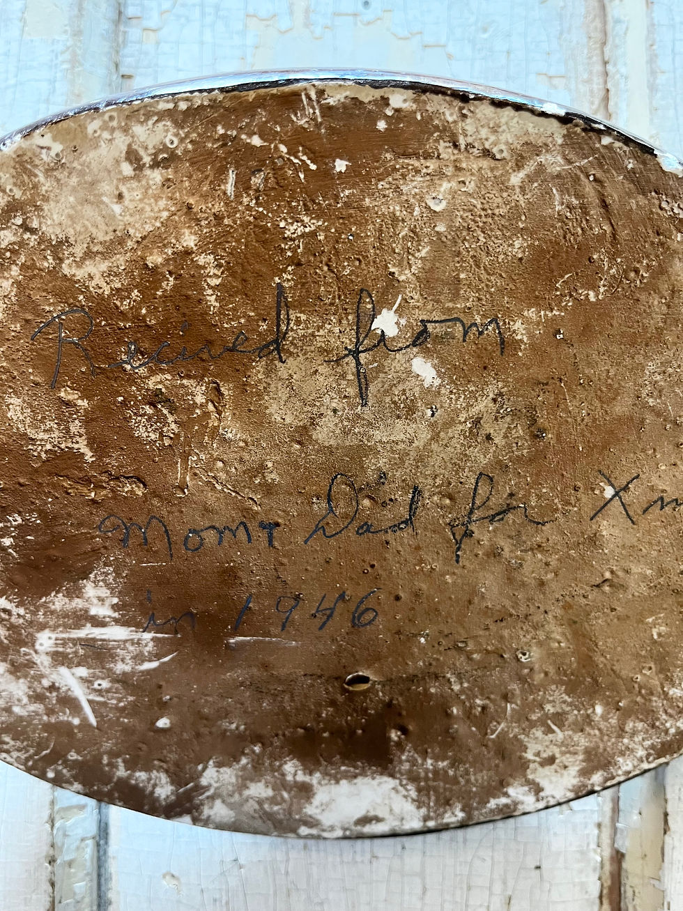 Thumbnail: Vintage Ceramic Stag Plaque