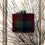 Thumbnail: Classic 5oz Flask, Custom Wrapped in Repurposed Fabric, Red & Green Plaid