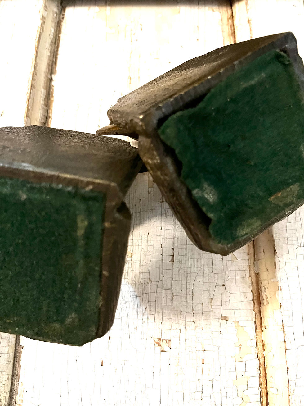 Thumbnail: Vintage Pair of Metal Stag Bookends, 1950